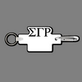 Key Clip W/ Key Ring & Sigma Gamma Rho Key Tag